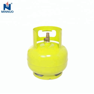 3 kg leere LPG-Gasflasche, Propantank, Gasflasche